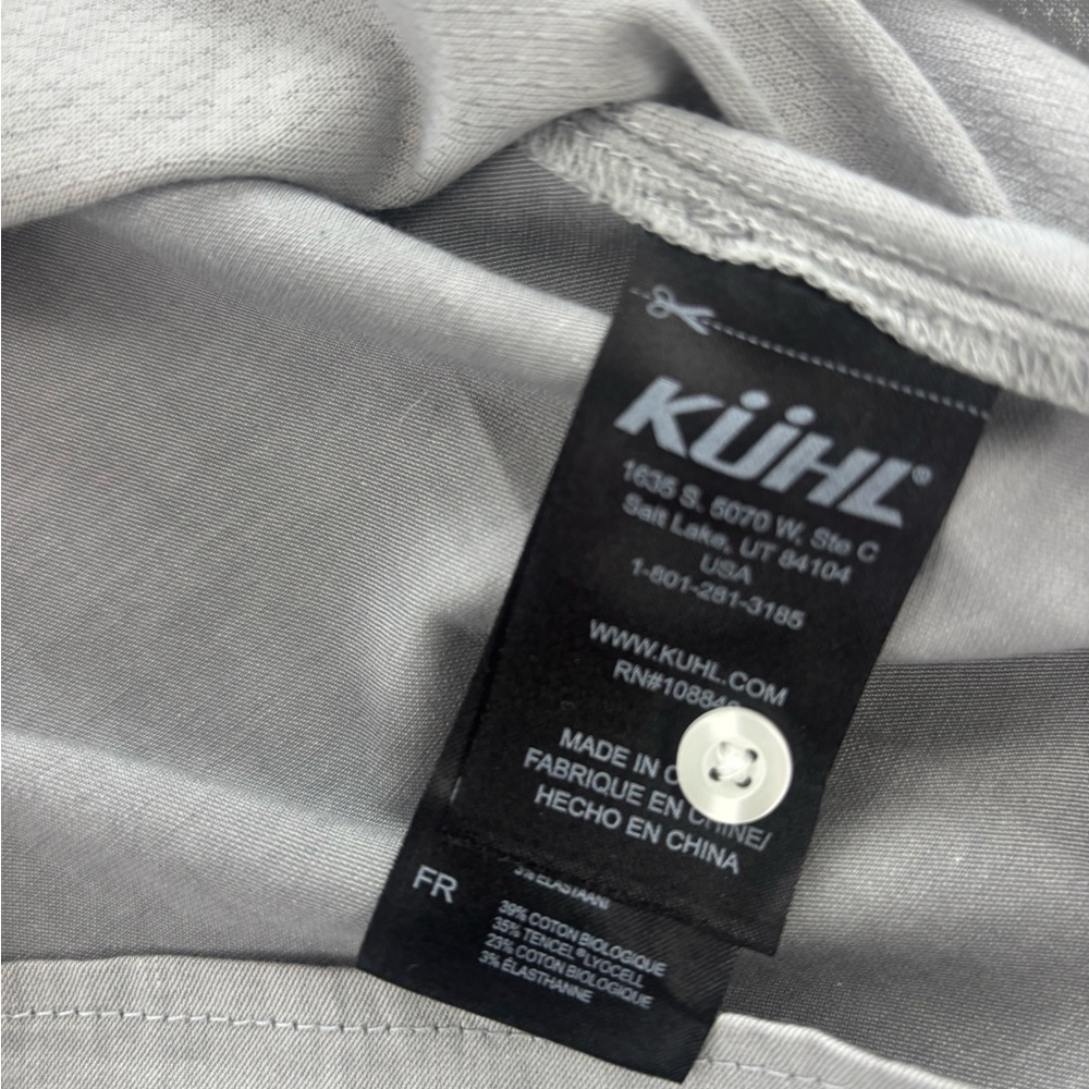 Kuhl Women's Gray Kiley LS Button-Down Shirt - Picture 8 of 9